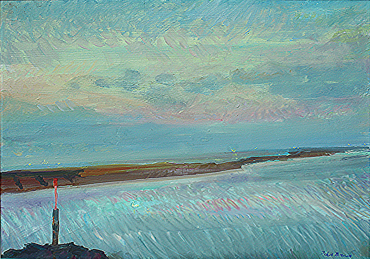 Contemporary British seascape paintings English seascape art